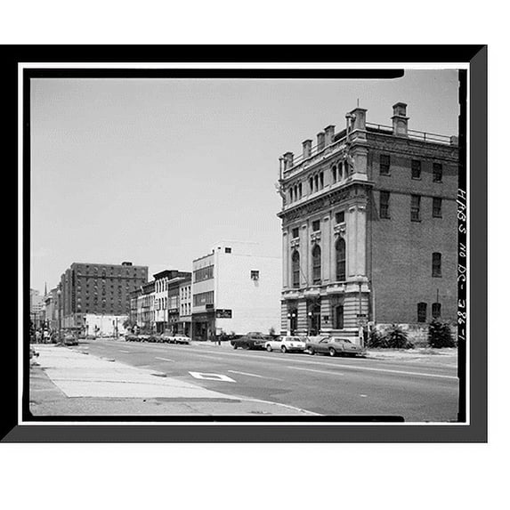 Historic Framed Print, Washington Lodge Number 15, The Benevolent and Protective Order of Elks, 919 H Street Northwest, Washington, District of Columbia, DC, 17-7/8" x 21-7/8"
