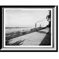 thumbnail image 1 of Historic Framed Print, Waterworks intake, Niagara River, Buffalo, N.Y., 17-7/8" x 21-7/8", 1 of 9