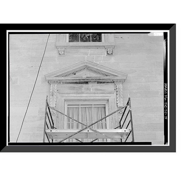 Historic Framed Print, White House, 1600 Pennsylvania Avenue, Northwest ...