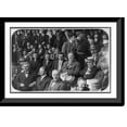 thumbnail image 1 of Historic Framed Print, [William Howard Taft seated in stadium surrounded by crowd at baseball game in Pittsburgh], 17-7/8" x 21-7/8", 1 of 9
