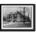 thumbnail image 1 of Historic Framed Print, [Wister house, Germantown, Pennsylvania], 17-7/8" x 21-7/8", 1 of 9