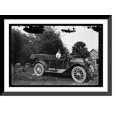 thumbnail image 1 of Historic Framed Print, Woman in automobile, c.1915, 17-7/8" x 21-7/8", 1 of 9