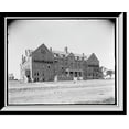 thumbnail image 1 of Historic Framed Print, Wright Hall, Alma College, Alma, Michigan, 17-7/8" x 21-7/8", 1 of 9