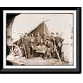 thumbnail image 1 of Historic Framed Print, Yorktown Va. vicinity. Topographical engineers Camp Winfield Scott, 17-7/8" x 21-7/8", 1 of 9