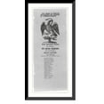 thumbnail image 1 of Historic Framed Print, The eagle of liberty strangling the serpent of corruption. True American Ticket. Wm. Henry Harrison for President. Francis Granger for Vice-President, 17-7/8" x 21-7/8", 1 of 9