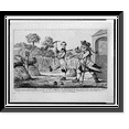 thumbnail image 1 of Historic Framed Print, The siege of Namur by Captn. Shandy & Corporal Trim. Tris: Shan..H.W. Bunbury, del., 1772 ; J. Bretherton, f., 17-7/8" x 21-7/8", 1 of 9