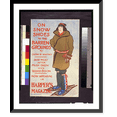 thumbnail image 1 of Historic Framed Print, On snow shoes to the barren grounds by Caspar W. Whitney. now appearing in Harper's magazine.Edward Penfield., 17-7/8" x 21-7/8", 1 of 9