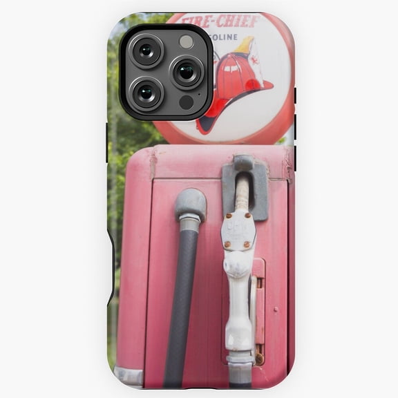 Historic Gasoline Pump Sky Chief Phone Case for iPhone 16 15 14 13 12 11 Pro Max