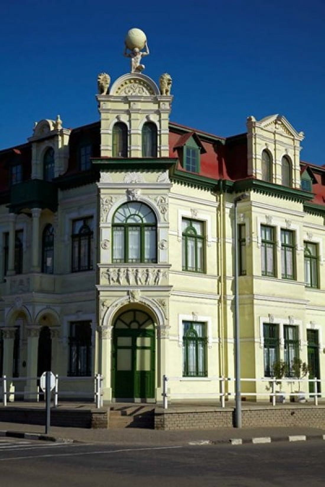 Historic Hohenzollern Building 1906 Swakopmund Namibia Africa Canvas Art - David Wall DanitaDelimont (25 x 38)