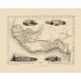 thumbnail image 1 of Historic Map - Africa Western - Tallis 1851 - Vintage Wall Art, 1 of 4