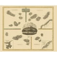 thumbnail image 1 of Historic Map - Atlantic Islands - Thomson 1814 - Vintage Wall Art, 1 of 4