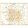 thumbnail image 1 of Historic Map - Bologna Italy - Bertarelli 1914 - Vintage Wall Art, 1 of 4