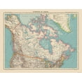 thumbnail image 1 of Historic Map - Canada - Schrader 1908 - Vintage Wall Art, 1 of 4