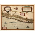 thumbnail image 1 of Historic Map - Chile - Blaeu 1630 - Vintage Wall Art, 1 of 4