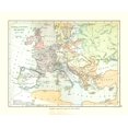 thumbnail image 1 of Historic Map - Europe 1812 - Gardiner 1902 - 28.60 x 23 - Vintage Wall Art, 1 of 5