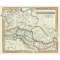 thumbnail image 1 of Historic Map - Europe Germania Dacia - Fenner 1830 - 28.30 x 23 - Vintage Wall Art, 1 of 5