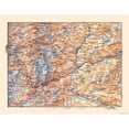 thumbnail image 1 of Historic Map - Gadmen Switzerland - Baedeker 1921 - Vintage Wall Art, 1 of 4