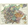 thumbnail image 1 of Historic Map - Germany Middle Ages 1273 to 1492 - Poole 1902 - 30.00 x 23 - Vintage Wall Art, 1 of 5
