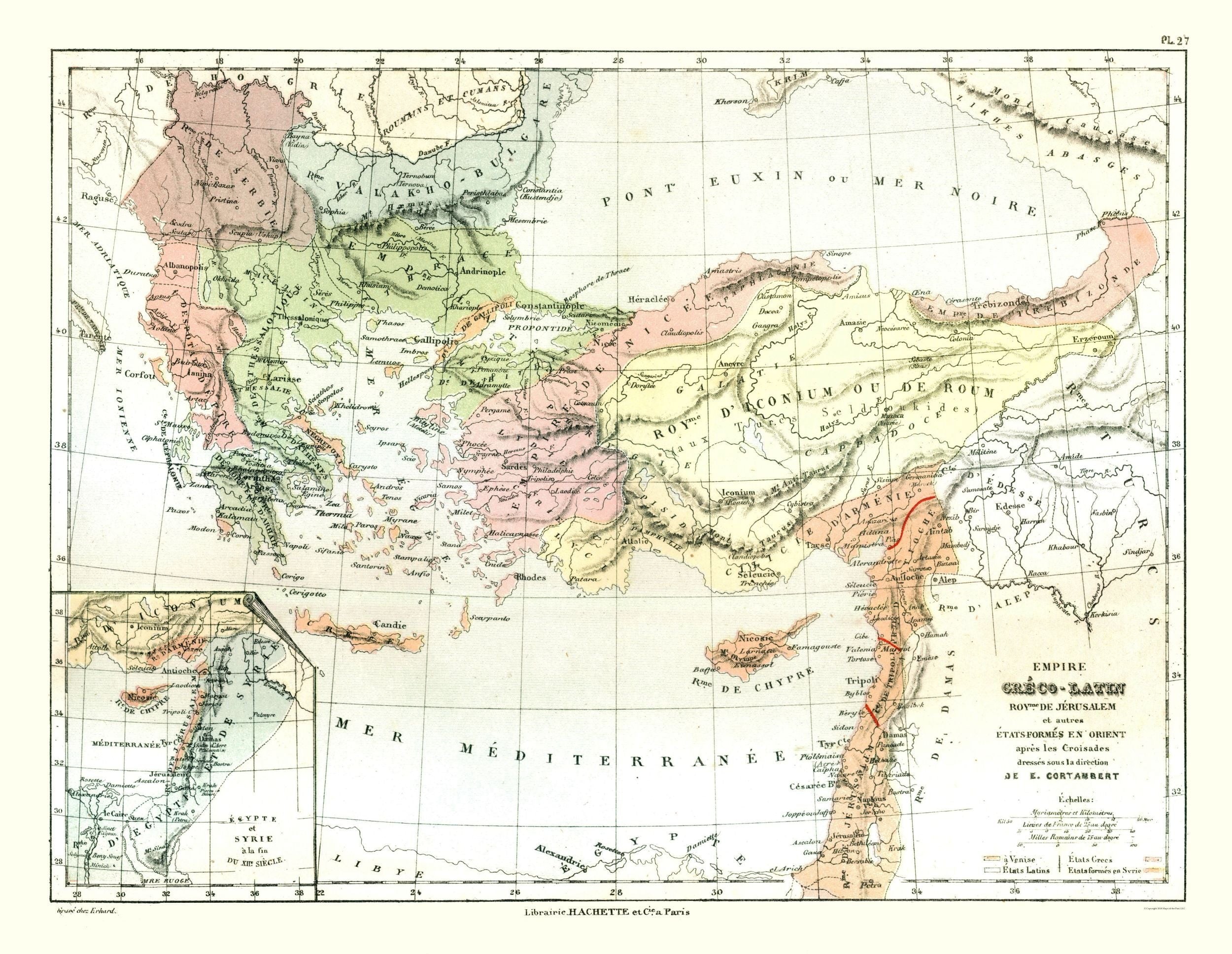 historic-map-greco-roman-empire-cortambert-1880-29-69-x-23