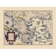 thumbnail image 1 of Historic Map - Greece Hellenic Republic - Ortelius 1606 - 23 x 30.42 - Vintage Wall Art, 1 of 5