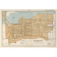 thumbnail image 1 of Historic Map - Hamilton Canada - Chalifour 1915 - Vintage Wall Art, 1 of 4