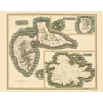 thumbnail image 1 of Historic Map - Marie Galante Guadeloupe Antigua - Thomson 1815 - Vintage Wall Art, 1 of 4