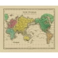 thumbnail image 1 of Historic Map - Mercator Projection - Finley - 28.57 x 23 - Vintage Wall Art, 1 of 5