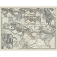 thumbnail image 1 of Historic Map - Middle East Asia Europe - Spruner 1865 - Vintage Wall Art, 1 of 4