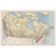 thumbnail image 1 of Historic Map - Newfoundland Canada - Reynold 1921 - 34.55 x 23 - Vintage Wall Art, 1 of 5
