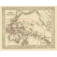thumbnail image 1 of Historic Map - Oceania Island Groups - Mitchell 1879 - 23 x 29 - Vintage Wall Art, 1 of 5