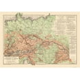 thumbnail image 1 of Historic Map - Prussia Germany - Drioux 1882 - Vintage Wall Art, 1 of 4