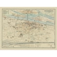 thumbnail image 1 of Historic Map - Regensburg Germany - Baedeker 1914 - 30.49 x 23 - Vintage Wall Art, 1 of 5