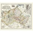thumbnail image 1 of Historic Map - Rostock Schwerin Germany - Radefeld 1848 - Vintage Wall Art, 1 of 4