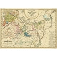 thumbnail image 1 of Historic Map - Russian Empire - Perthes 1848 - 23 x 32.36 - Vintage Wall Art, 1 of 5