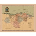 thumbnail image 1 of Historic Map - Santander Spain - Martine 1904 - Vintage Wall Art, 1 of 4
