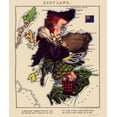 thumbnail image 1 of Historic Map - Scotland - Lancaster 1869 - Vintage Wall Art, 1 of 4