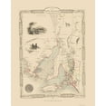 thumbnail image 1 of Historic Map - South Australia - Tallis 1851 - Vintage Wall Art, 1 of 4