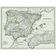 thumbnail image 1 of Historic Map - Spain Ancient - Spruner 1865 - Vintage Wall Art, 1 of 4