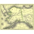 thumbnail image 1 of Historic State Map - Alaska - Dept of Interior 1879 - Vintage Wall Art, 1 of 4