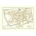 thumbnail image 1 of Historic Map - Treviso Italy - Bertarelli 1914 - Vintage Wall Art, 1 of 4