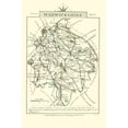 thumbnail image 1 of Historic Map - Warwickshire County England - Cary 1792 - 23 x 34.76 - Vintage Wall Art, 1 of 5