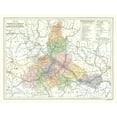 thumbnail image 1 of Historic Map - Zaragoza Province Spain - Pompido 1913 - 30.09 x 23 - Vintage Wall Art, 1 of 5