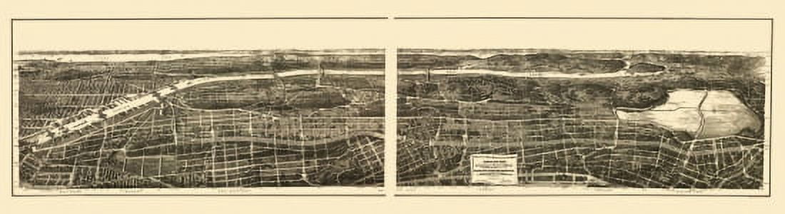 Historic Map of New York New York 1897 New York County Canvas Art - (18 x 24)