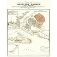 thumbnail image 1 of Historic Nautical Map - Beaufort Harbor North Carolina - Tompson 1854 - 23 x 29.25 - Vintage Wall Art, 1 of 5
