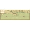 thumbnail image 1 of Historic Nautical Map - Gulf Coast Nautical Map - 1732 - 23 x 62.91 - Vintage Wall Art, 1 of 5