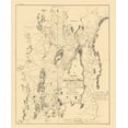 thumbnail image 1 of Historic Nautical Map - Narragansett Bay - US Navy 1832 - Vintage Wall Art, 1 of 4