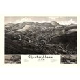 thumbnail image 1 of Historic Panoramic View - Chester Massachusetts - Burleigh 1885 - Vintage Wall Art, 1 of 4
