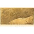 thumbnail image 1 of Historic Panoramic View - Chicago Illinois - Roy 1892 - 23 x 40.33 - Vintage Wall Art, 1 of 5