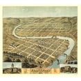 thumbnail image 1 of Historic Panoramic View - Frankfort Kentucky - Ruger 1871 - Vintage Wall Art, 1 of 4
