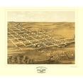 thumbnail image 1 of Historic Panoramic View - Holden Missouri - Ruger 1869 - Vintage Wall Art, 1 of 4